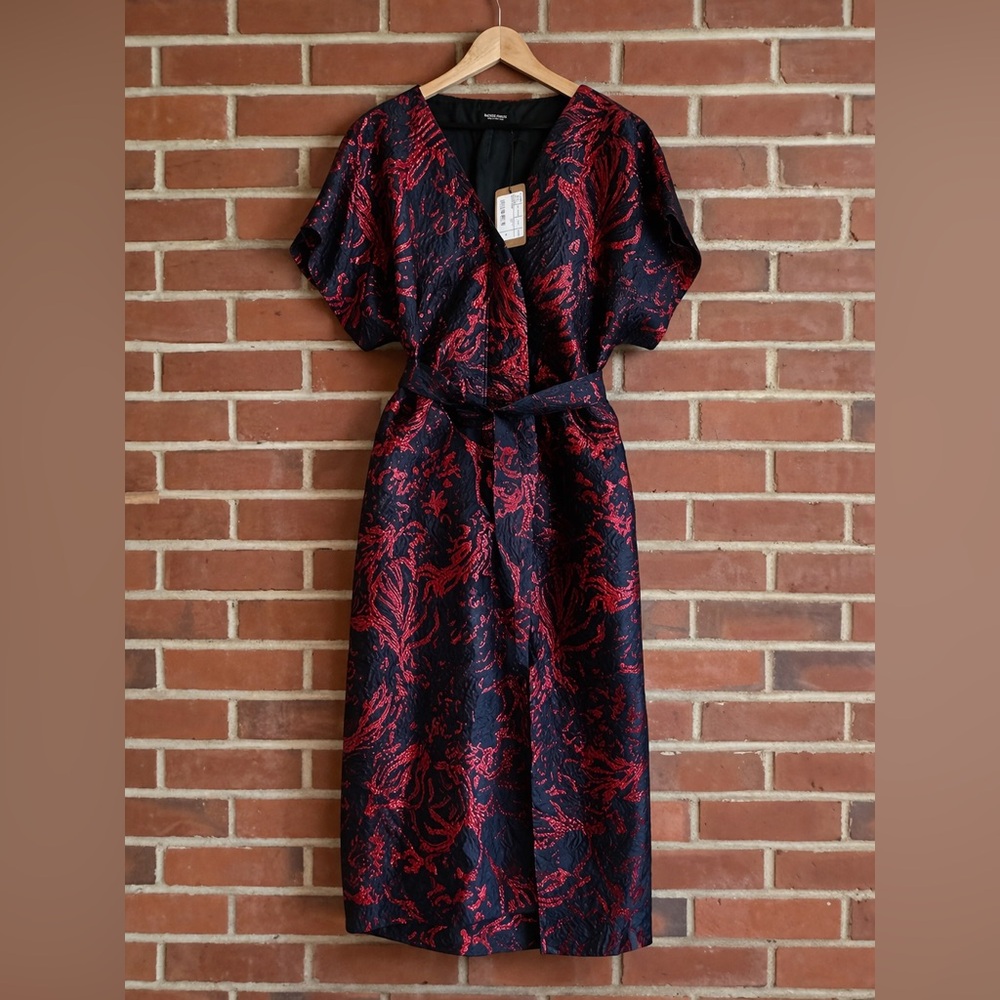 Elegant Rachel Comey Jacquard Wrap Dress